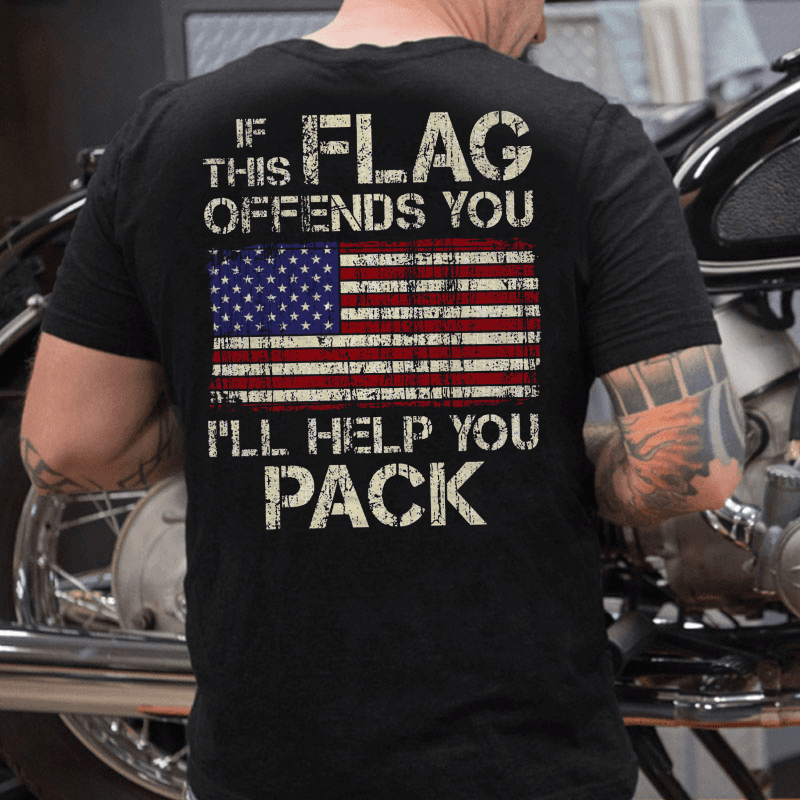 If This Flag Offends You Cotton T-shirt