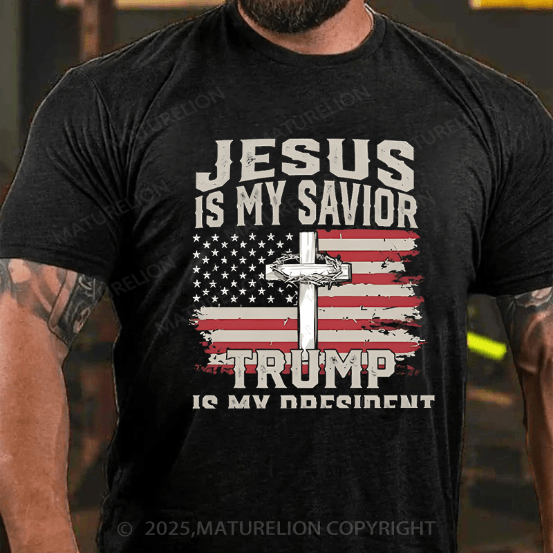 Maturelion Men¡®s T-shirt Trump T-Shirt Design Cotton T-shirt