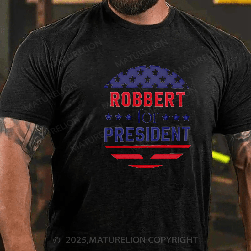 Maturelion Men¡®s T-shirt Personalized Election T-Shirt  Cotton T-shirt