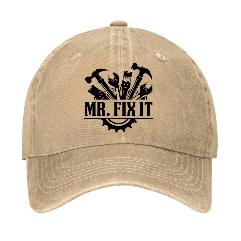 Mr. Fix It Funny Dad Gift Baseball Cap