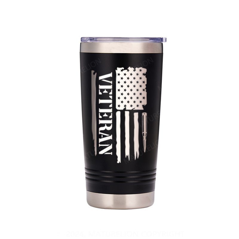 Maturelion Veteran Flag Thermos