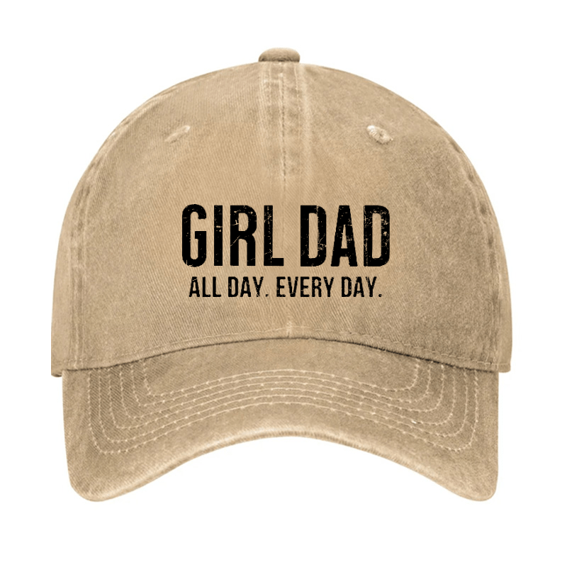 Girl Dad All Day Every Day Cap