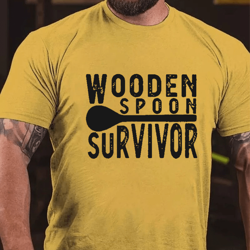 Wooden Spoon Survivor Cotton T-shirt