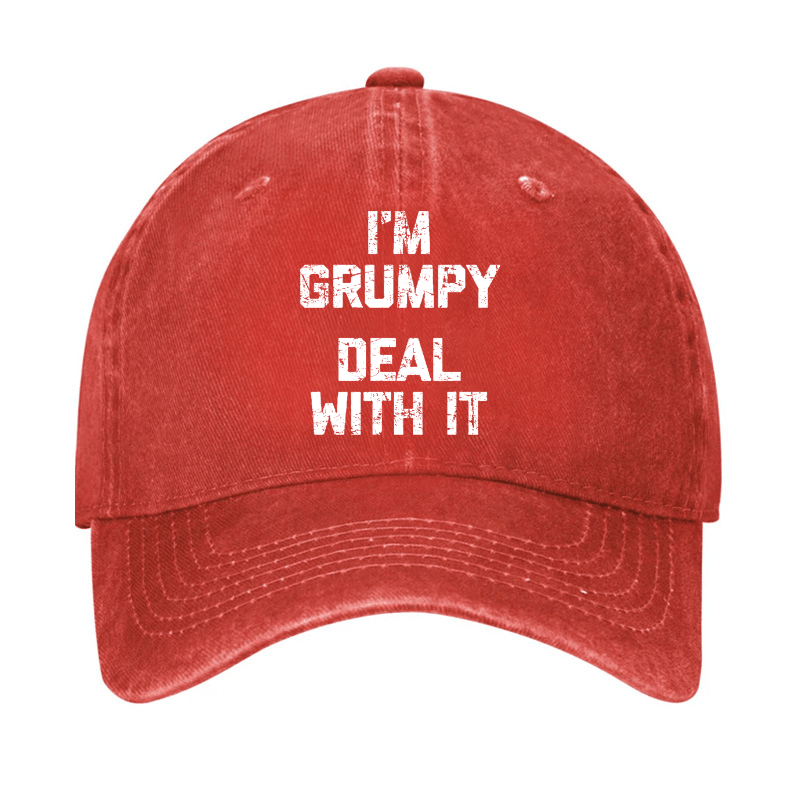 I'm Grumpy Deal With It Cap