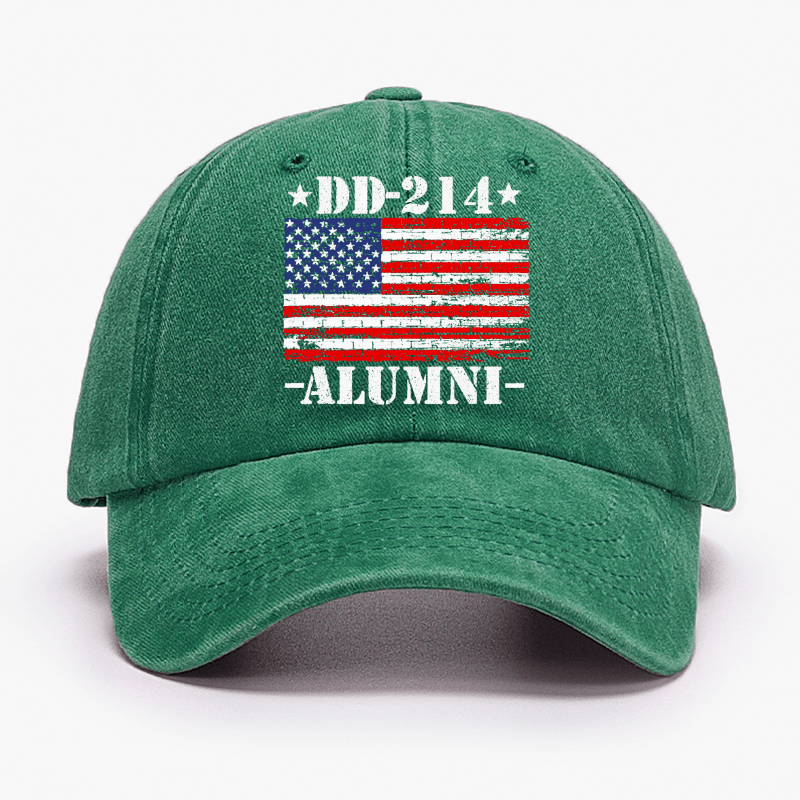 Maturelion DD-214 Alumni Military Veteran American Flag Patriotic Cap