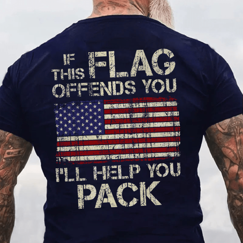 If This Flag Offends You Cotton T-shirt