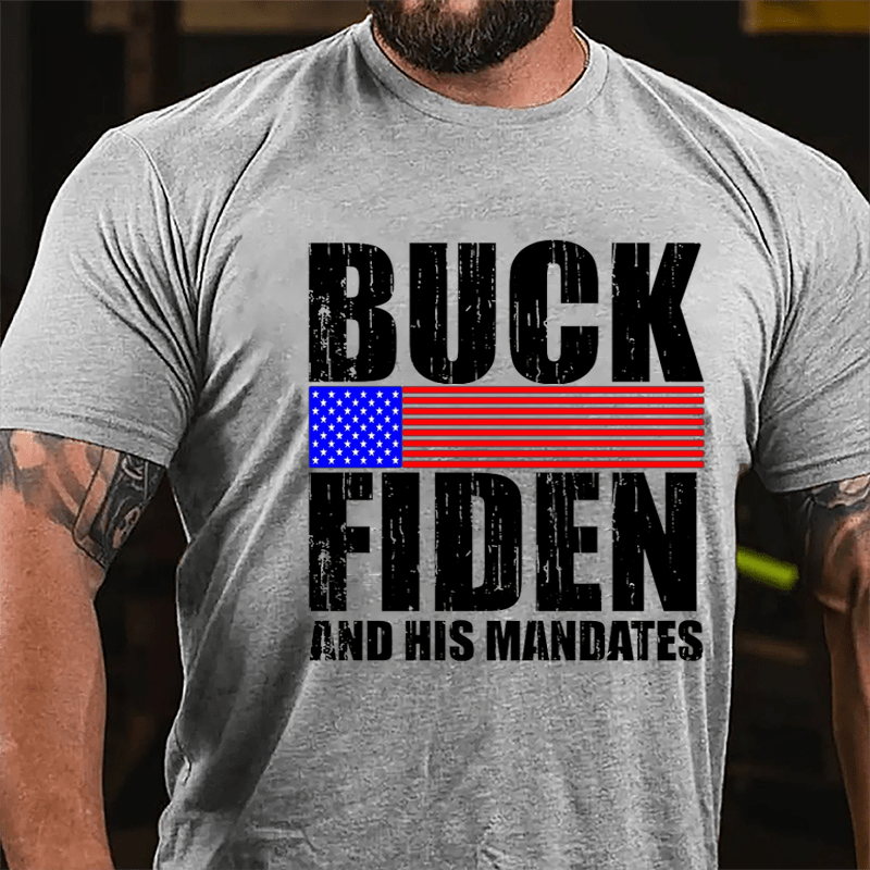 Buck Fiden And His Mandates Cotton T-shirt