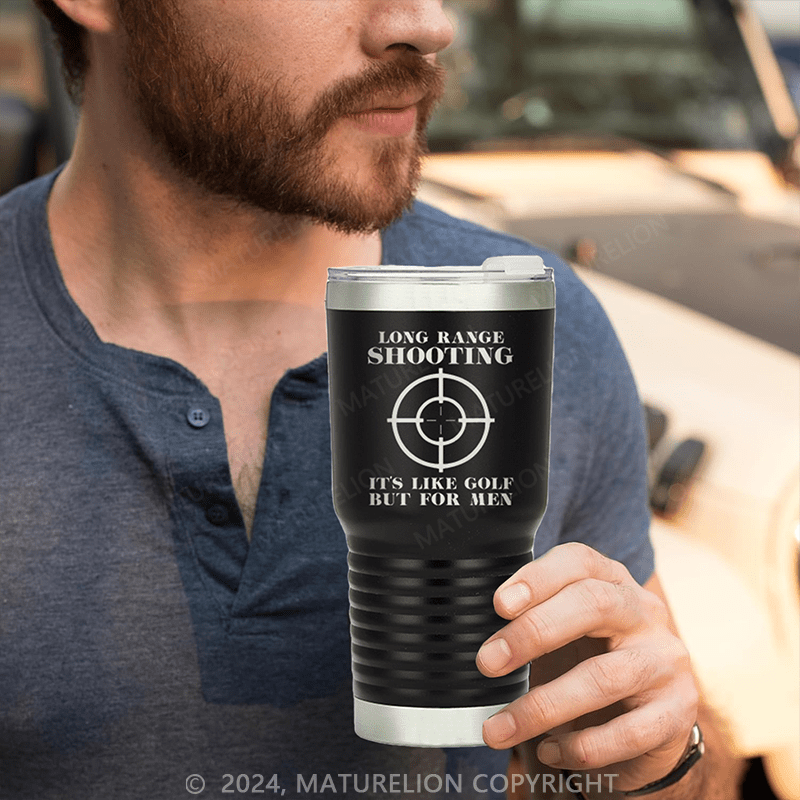 Maturelion Long Range Shooter Travel Mug