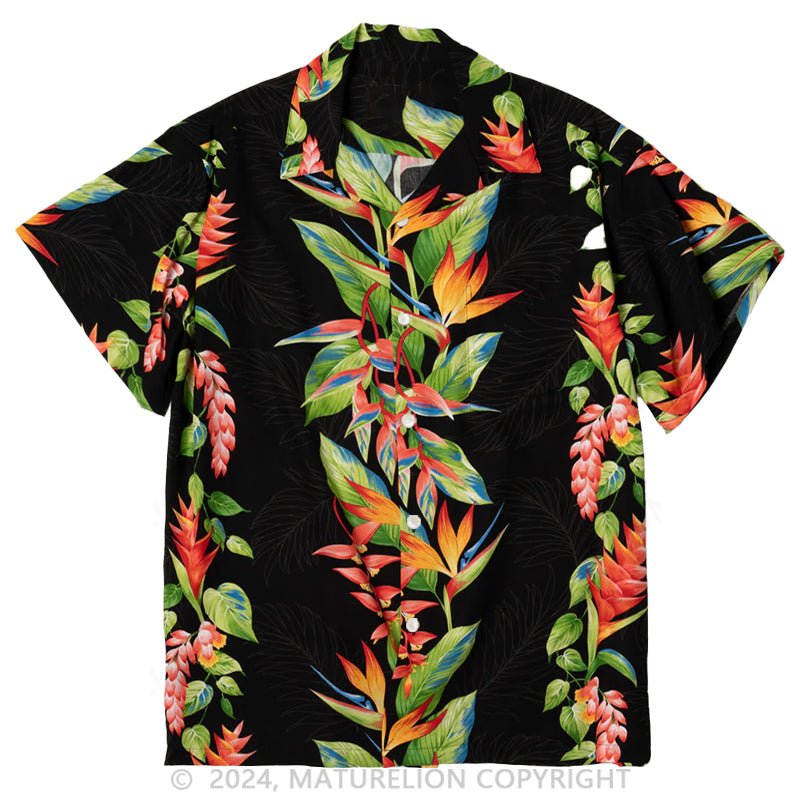 Maturelion Bird of Paradise Hawaii Shirt