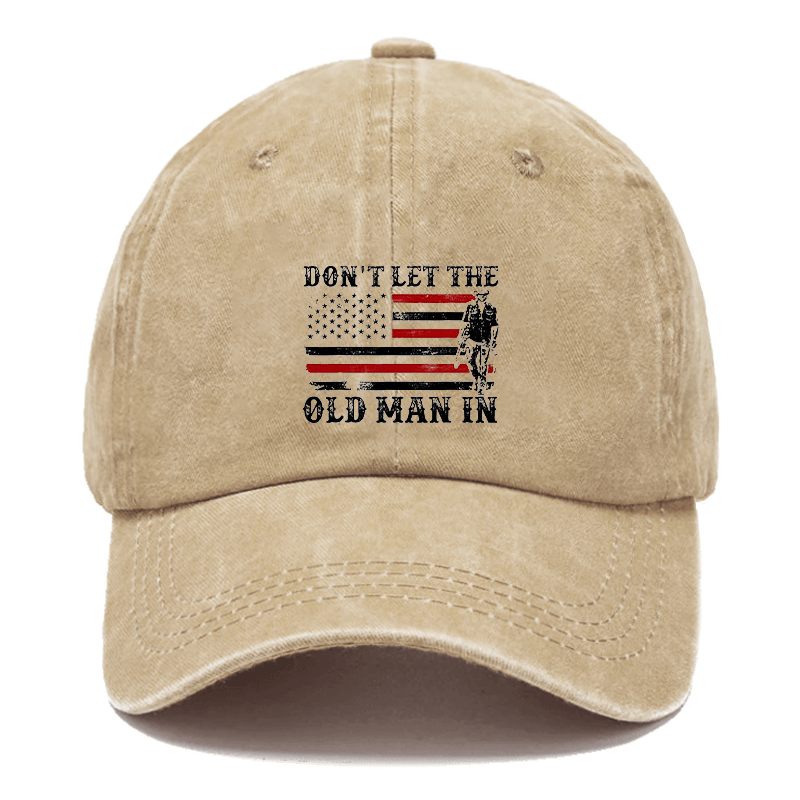 Don't Let The Old Man In USA Flag Cap