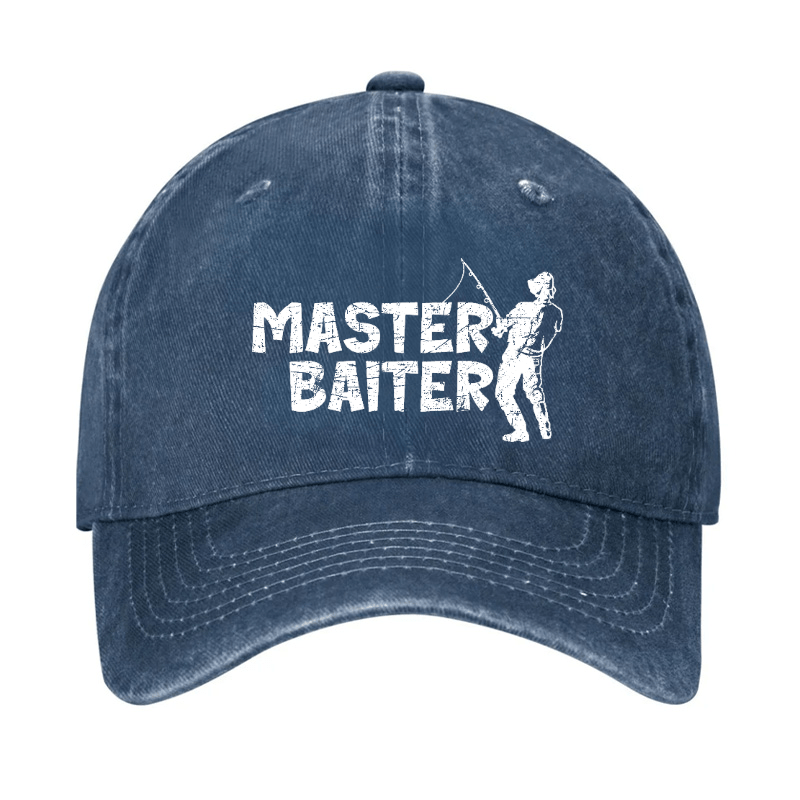 Master Baiter Fishing Baseball Cap