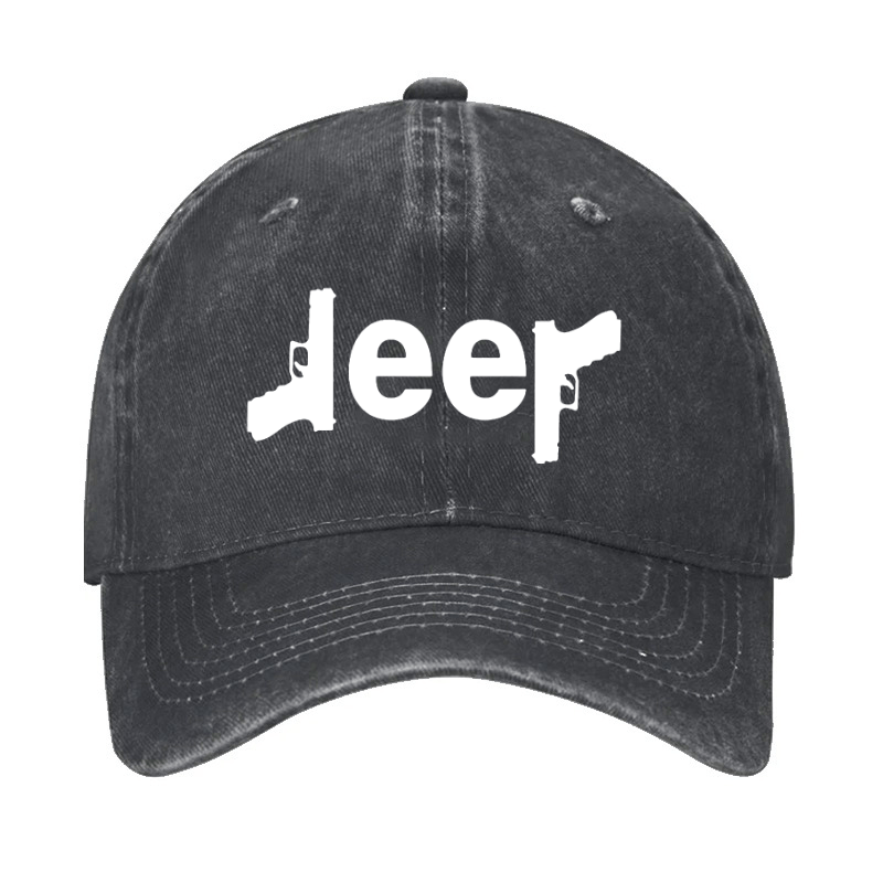 Jeep Guns Funny Cap