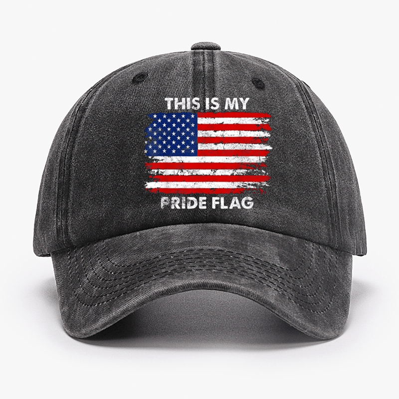 This Is My Pride Flag USA Flag Print Cap