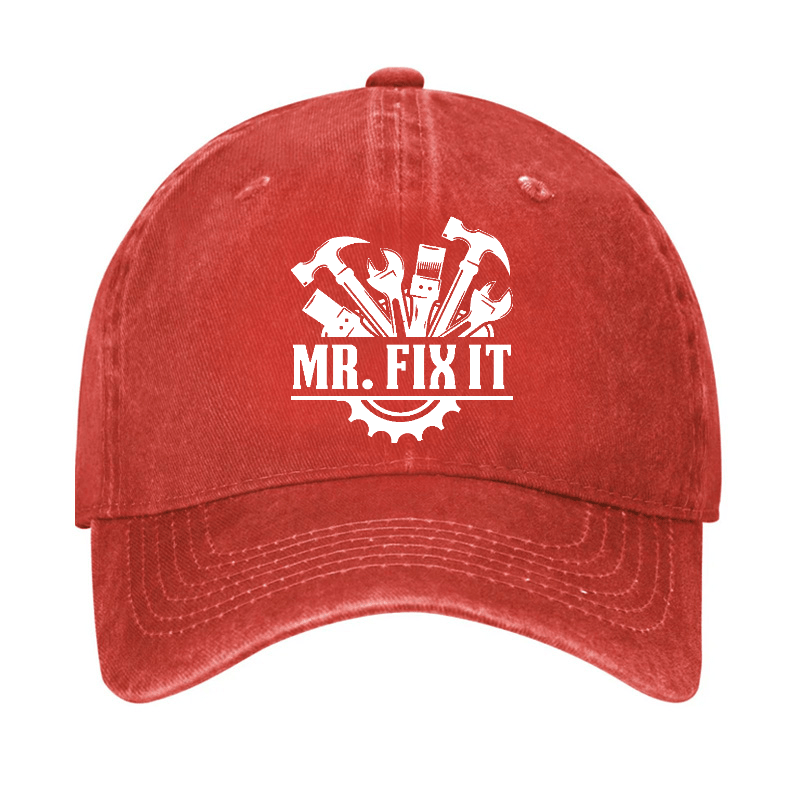 Mr. Fix It Funny Dad Gift Baseball Cap