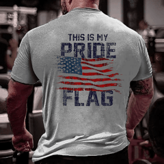This Is My Pride USA Flag Cotton T-shirt