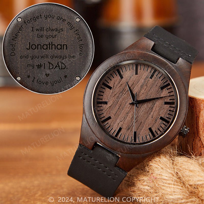 Maturelion Custom Watches Sandalwood Strap Watch For Men