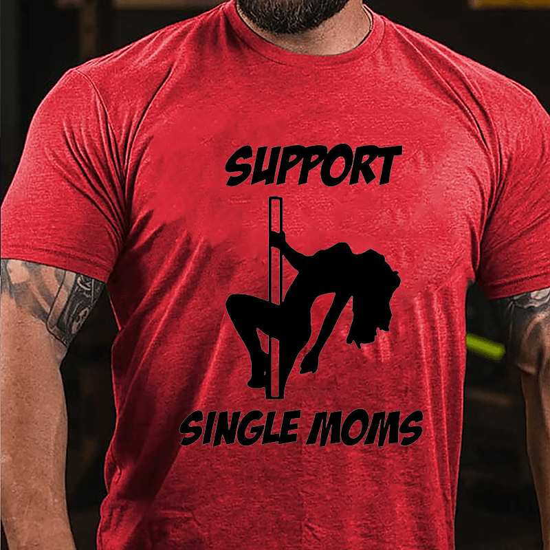 Supprt Single Moms Cotton T-shirt