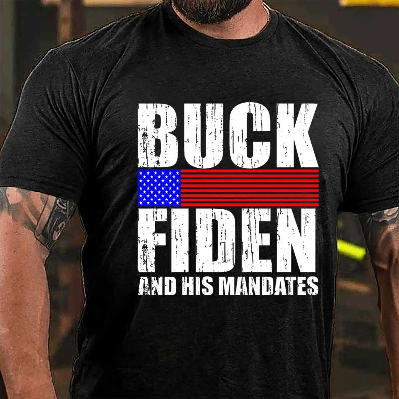 Buck Fiden And His Mandates Cotton T-shirt