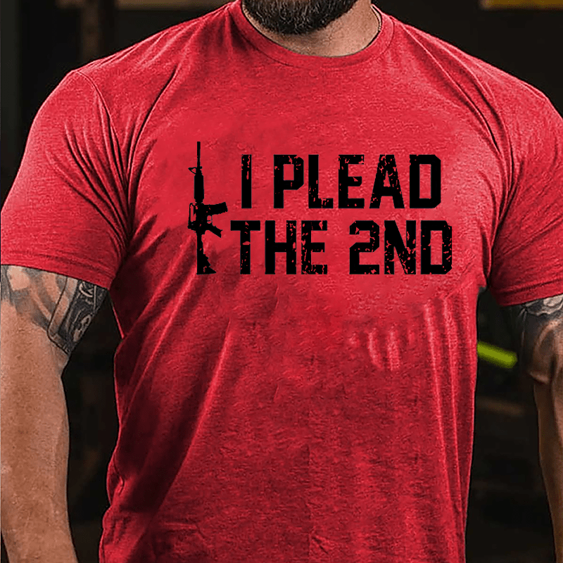 I Plead The 2nd Cotton T-shirt