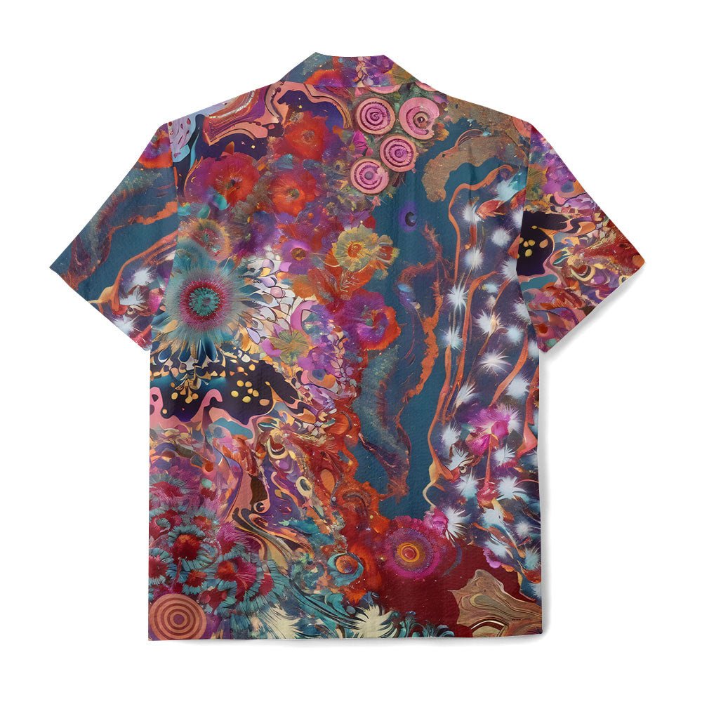 Maturelion Illuminating Vivid Prints Print Hawaiian Shirt