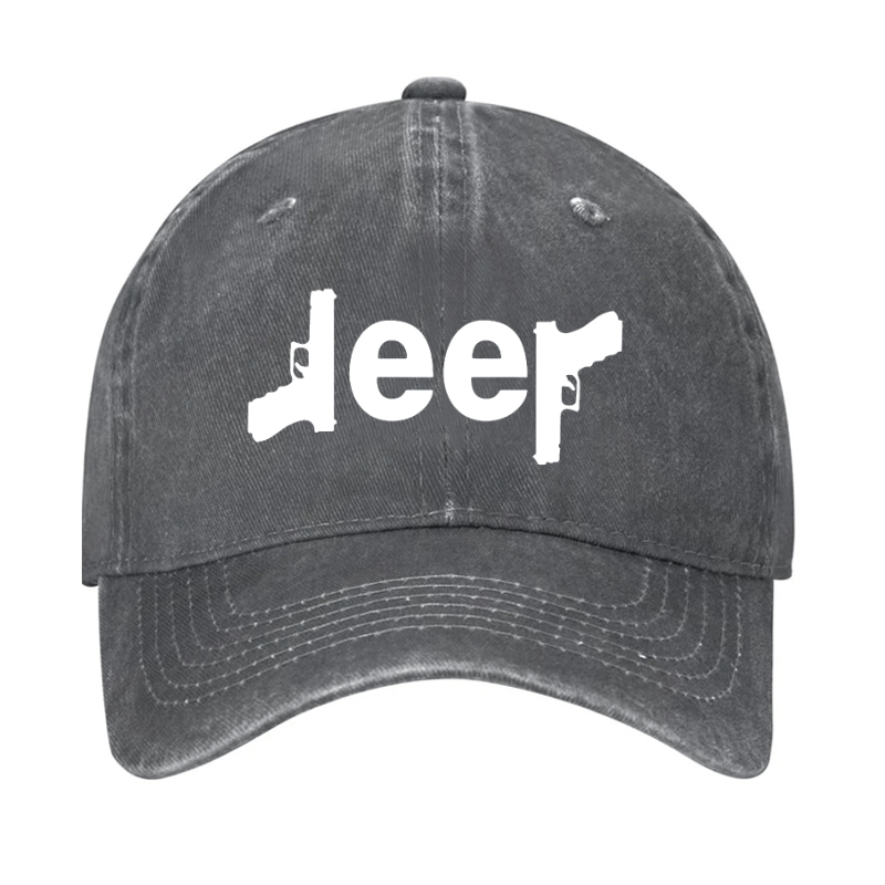 Jeep Guns Funny Cap