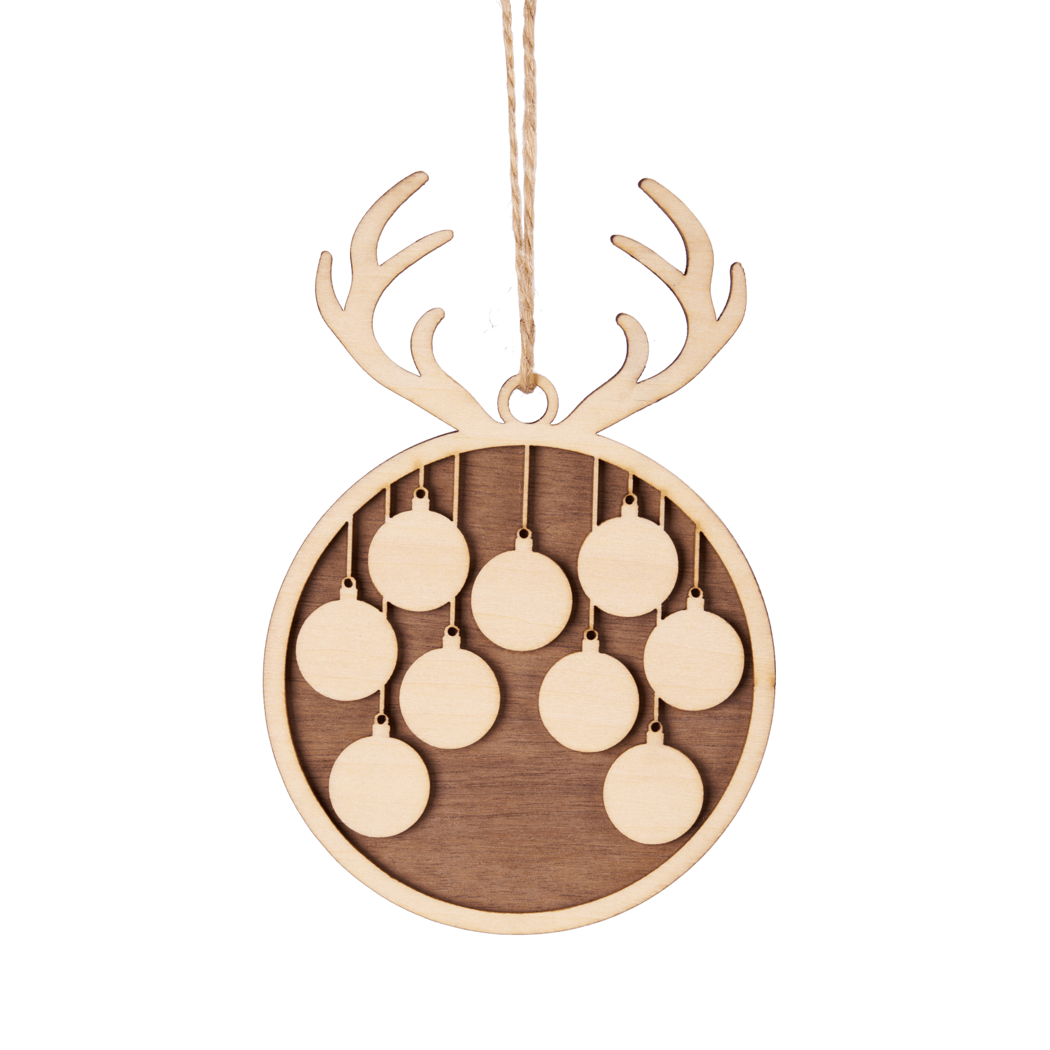 Maturelion 2024 Wooden Family Christmas Ornament|Custom Family Ornament