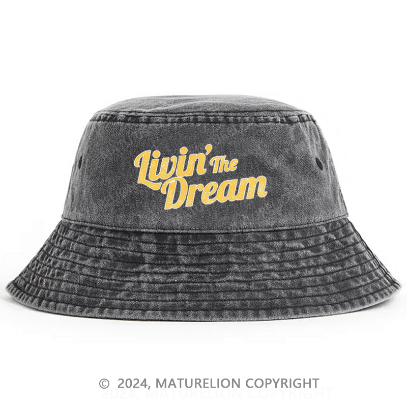 Maturelion Livin' The Dream Bucket Hat