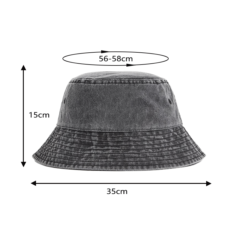 Matuerlion Men's Bucket Hat 9mm Because Can't Throw Rocks At 1200 Fps Bucket Hat