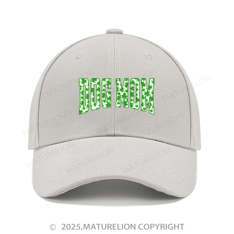 Maturelion Baseball Cap St Patrick's Dog Mom Baseball Cap (Free Customization)