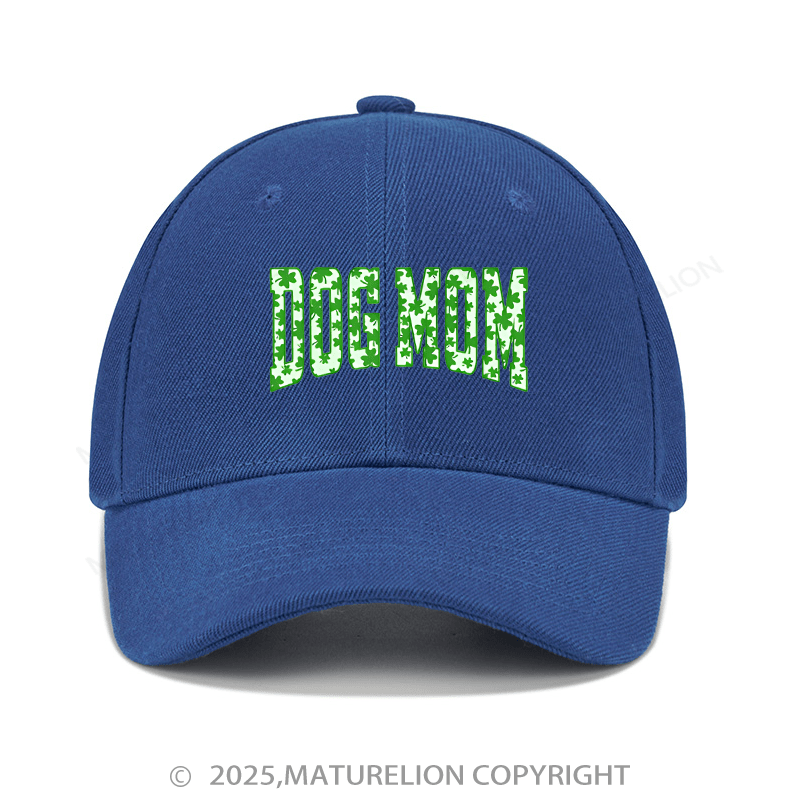 Maturelion Baseball Cap St Patrick's Dog Mom Baseball Cap (Free Customization)