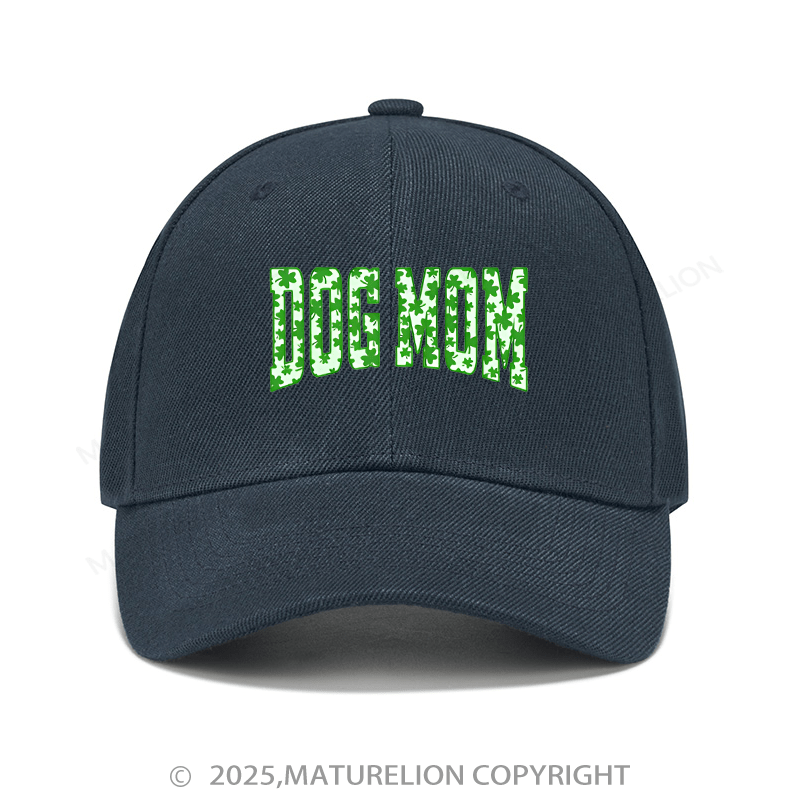 Maturelion Baseball Cap St Patrick's Dog Mom Baseball Cap (Free Customization)