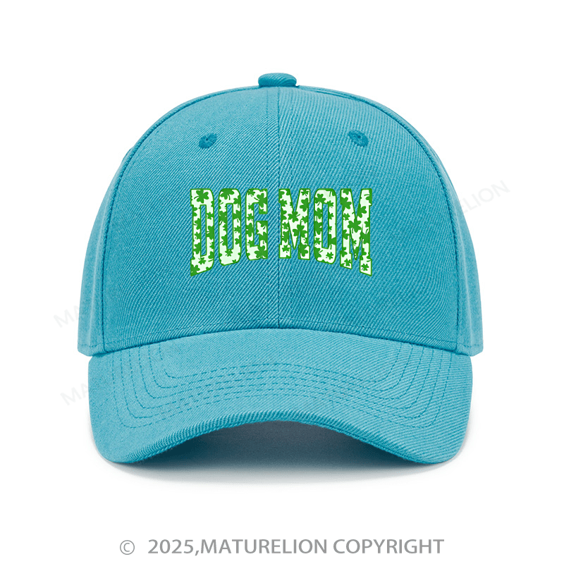 Maturelion Baseball Cap St Patrick's Dog Mom Baseball Cap (Free Customization)