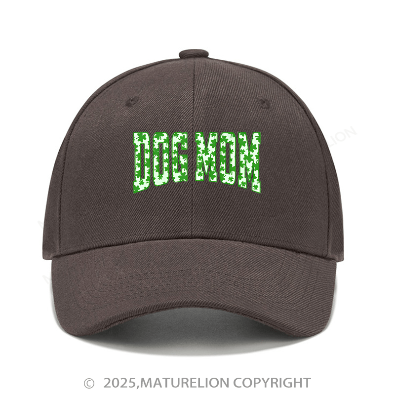 Maturelion Baseball Cap St Patrick's Dog Mom Baseball Cap (Free Customization)