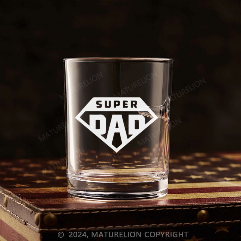 Maturelion Super Dad Whiskey Glass