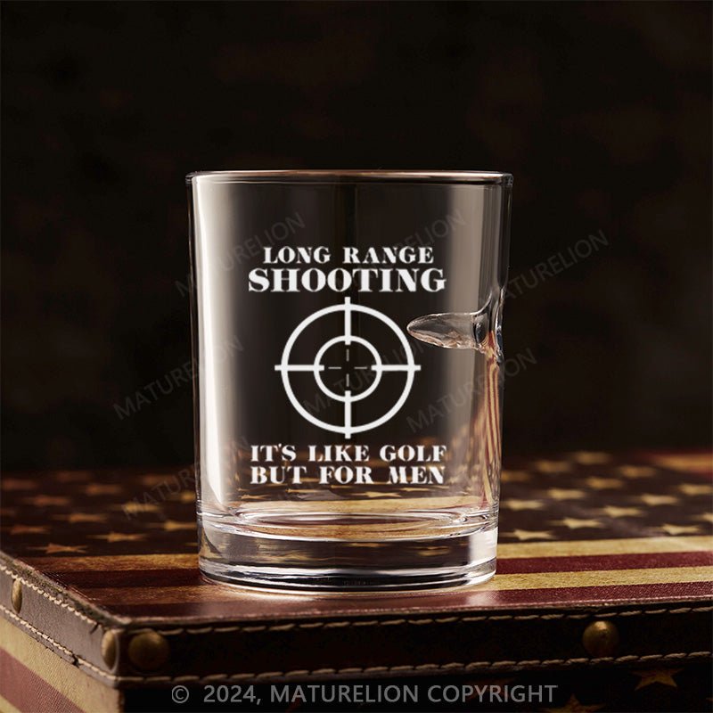 Maturelion Long Range Shooter Whiskey Glass