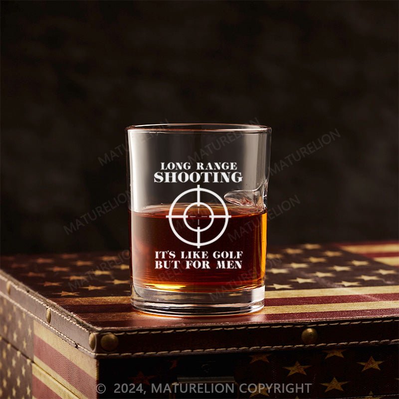 Maturelion Long Range Shooter Whiskey Glass