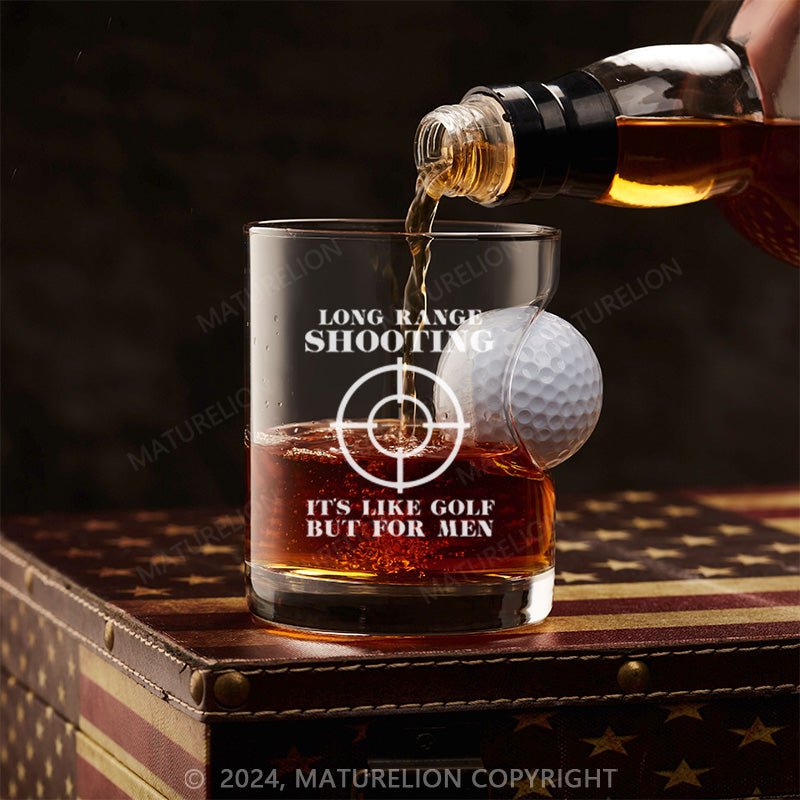 Maturelion Long Range Shooter Whiskey Glass