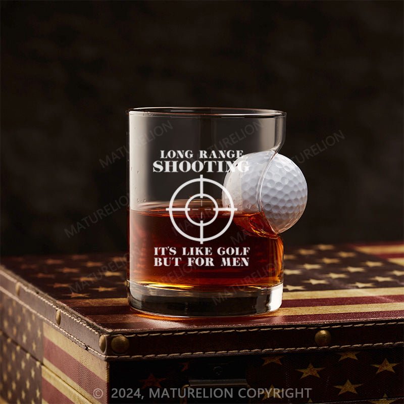 Maturelion Long Range Shooter Whiskey Glass