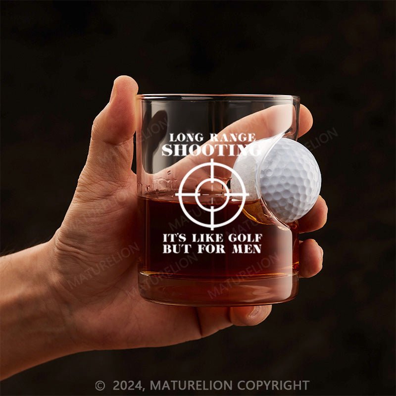 Maturelion Long Range Shooter Whiskey Glass