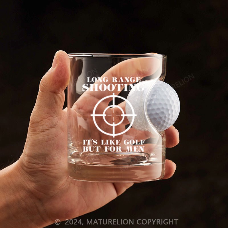 Maturelion Long Range Shooter Whiskey Glass