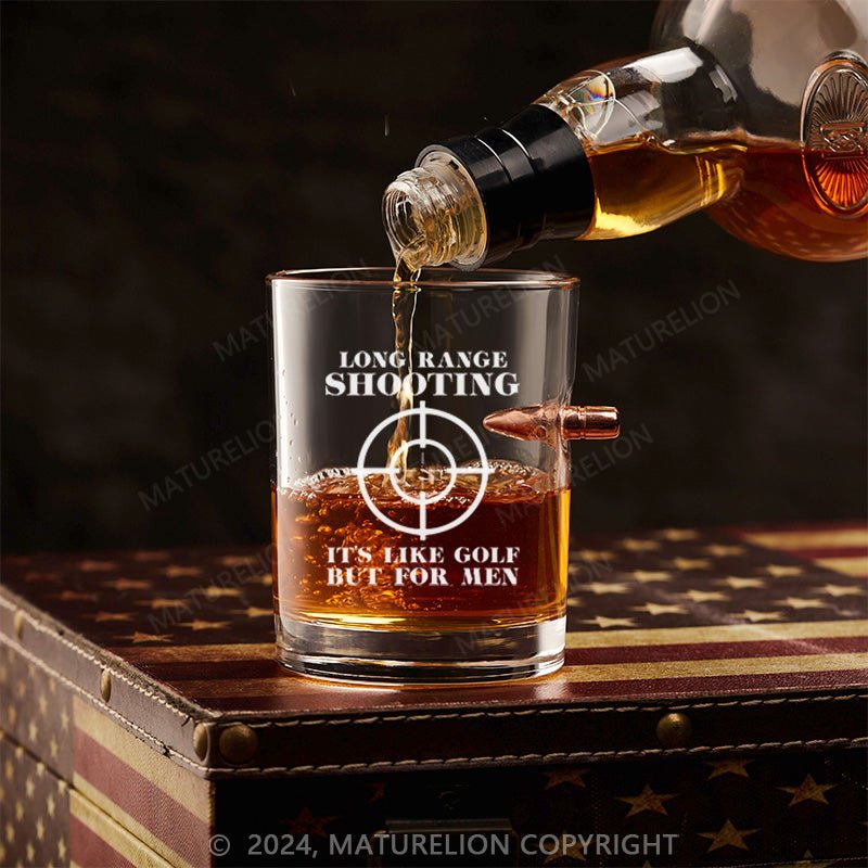 Maturelion Long Range Shooter Whiskey Glass