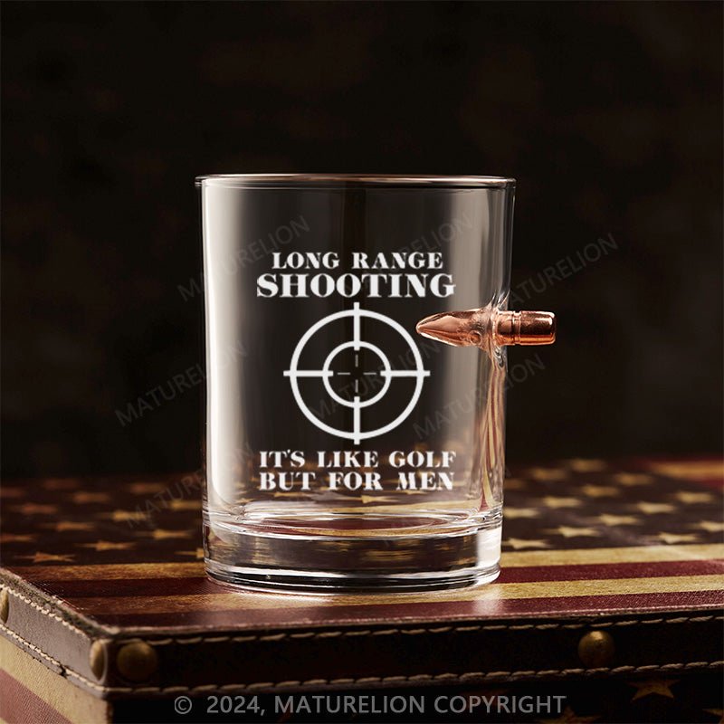 Maturelion Long Range Shooter Whiskey Glass