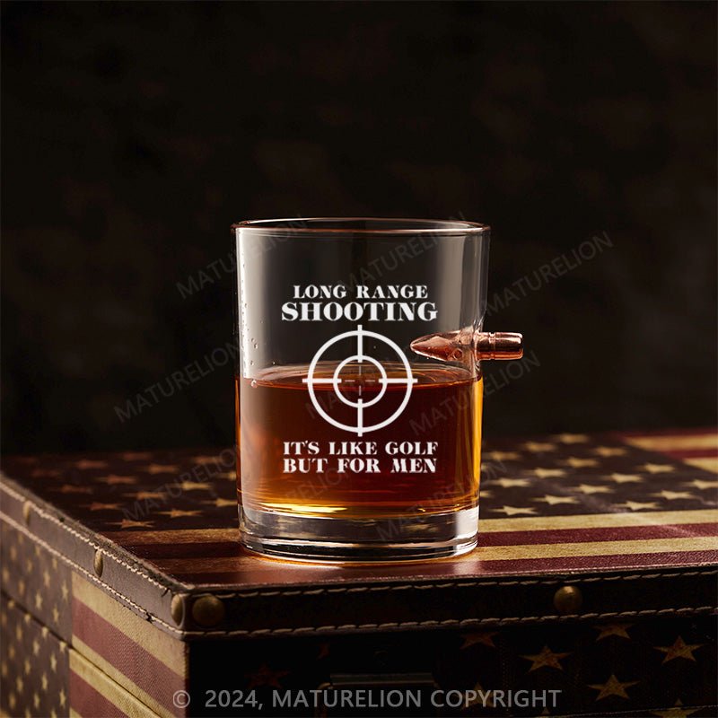 Maturelion Long Range Shooter Whiskey Glass