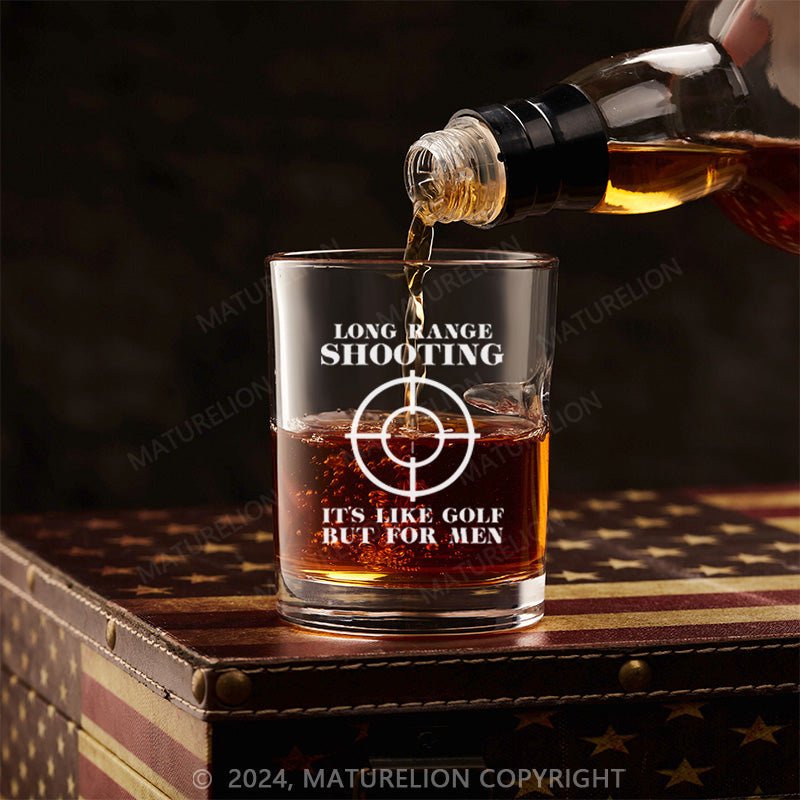 Maturelion Long Range Shooter Whiskey Glass