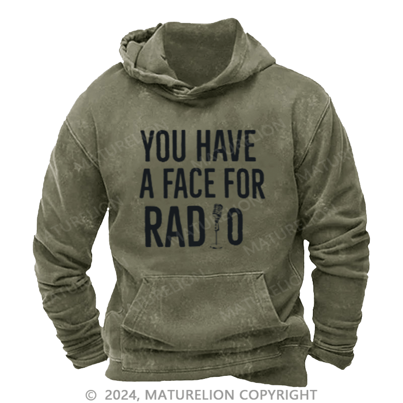 Maturelion Men's Hoodie You Have A Face For Radio Essential T-Shirt