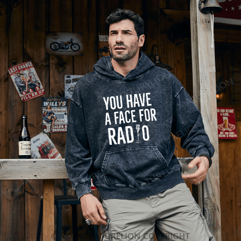 Maturelion Men's Hoodie You Have A Face For Radio Essential T-Shirt