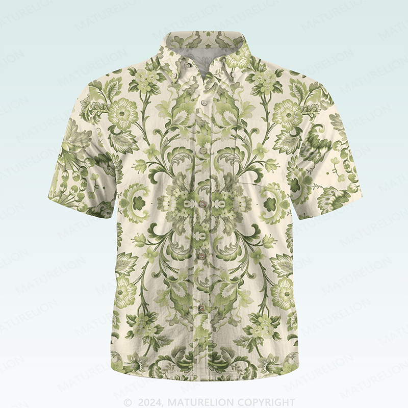 Maturelion Men's Hawaiian Shirt Bold & Sassy Hawaiian Shirt