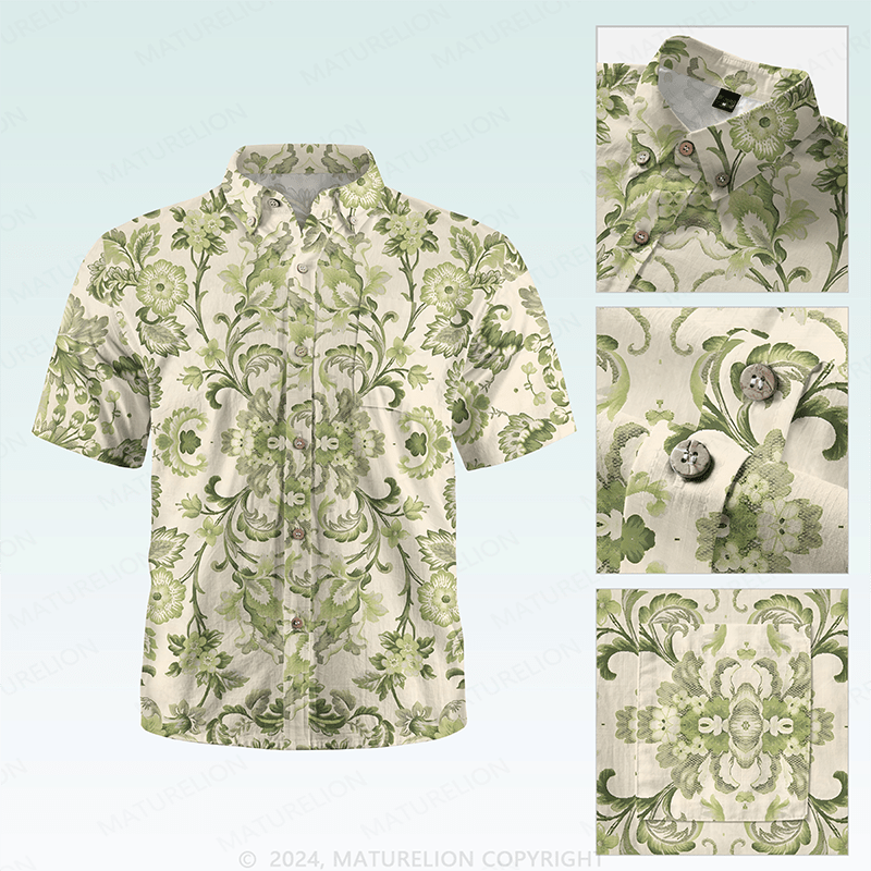 Maturelion Men's Hawaiian Shirt Bold & Sassy Hawaiian Shirt