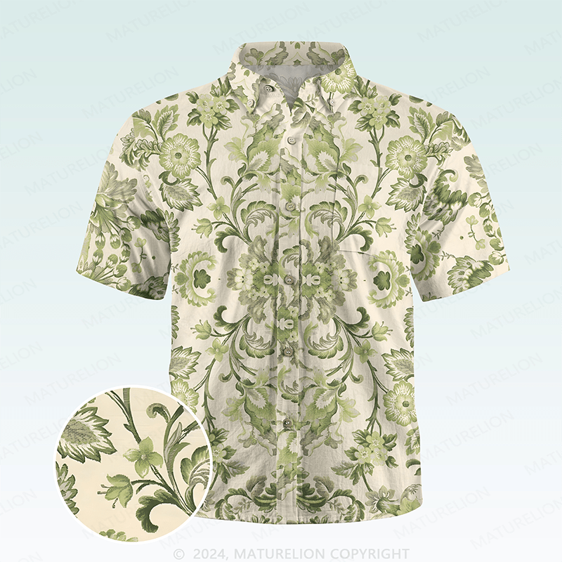 Maturelion Men's Hawaiian Shirt Bold & Sassy Hawaiian Shirt