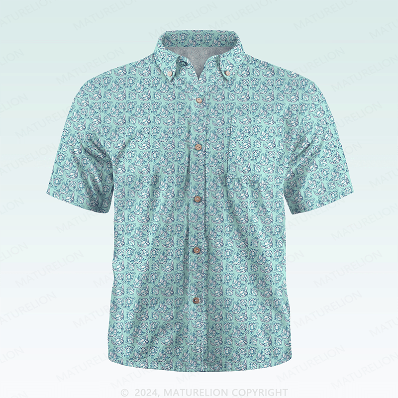 Maturelion Men's Hawaiian Shirt Surprisingly Witty Hawaiian Shirt